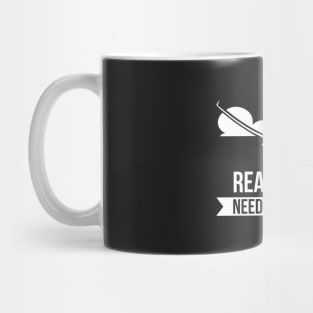 Real Pilots Need No Engines Sailplane Or Glider T-Shirt Mug